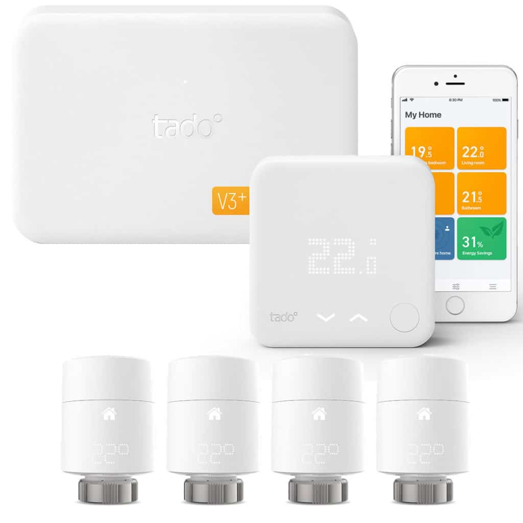 tado testa termostatica con applicazione o climatizzazione osatech prodotti smarthome