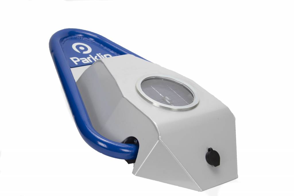 dissuasore di parcheggio con applicazione con applicazione e pannello solare per ricarica osatech