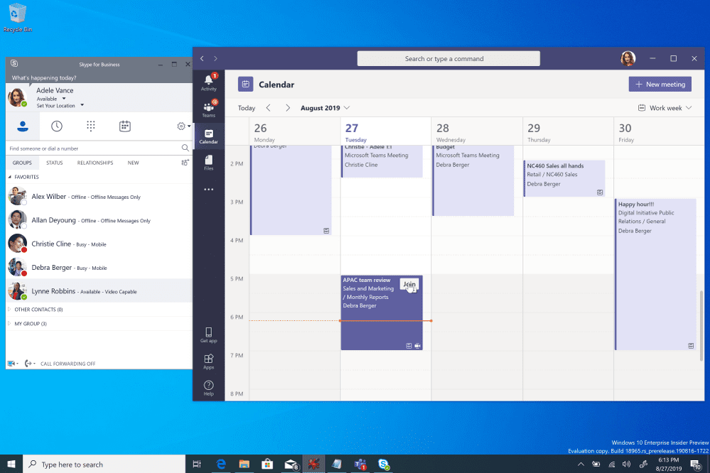 Il programma Microsoft Teams