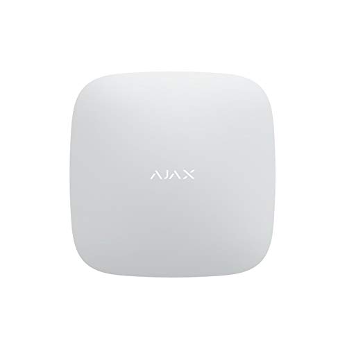 Ajax_UnitÃ_Centrale_Hub_2_con_Connessione_GSM_4G_Ethernet_Bianca