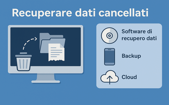 Recuperare dati cancellati: guida completa e aggiornata