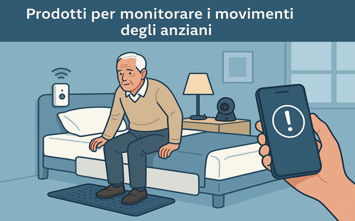 prodotti per monitorare i movimenti degli anziani