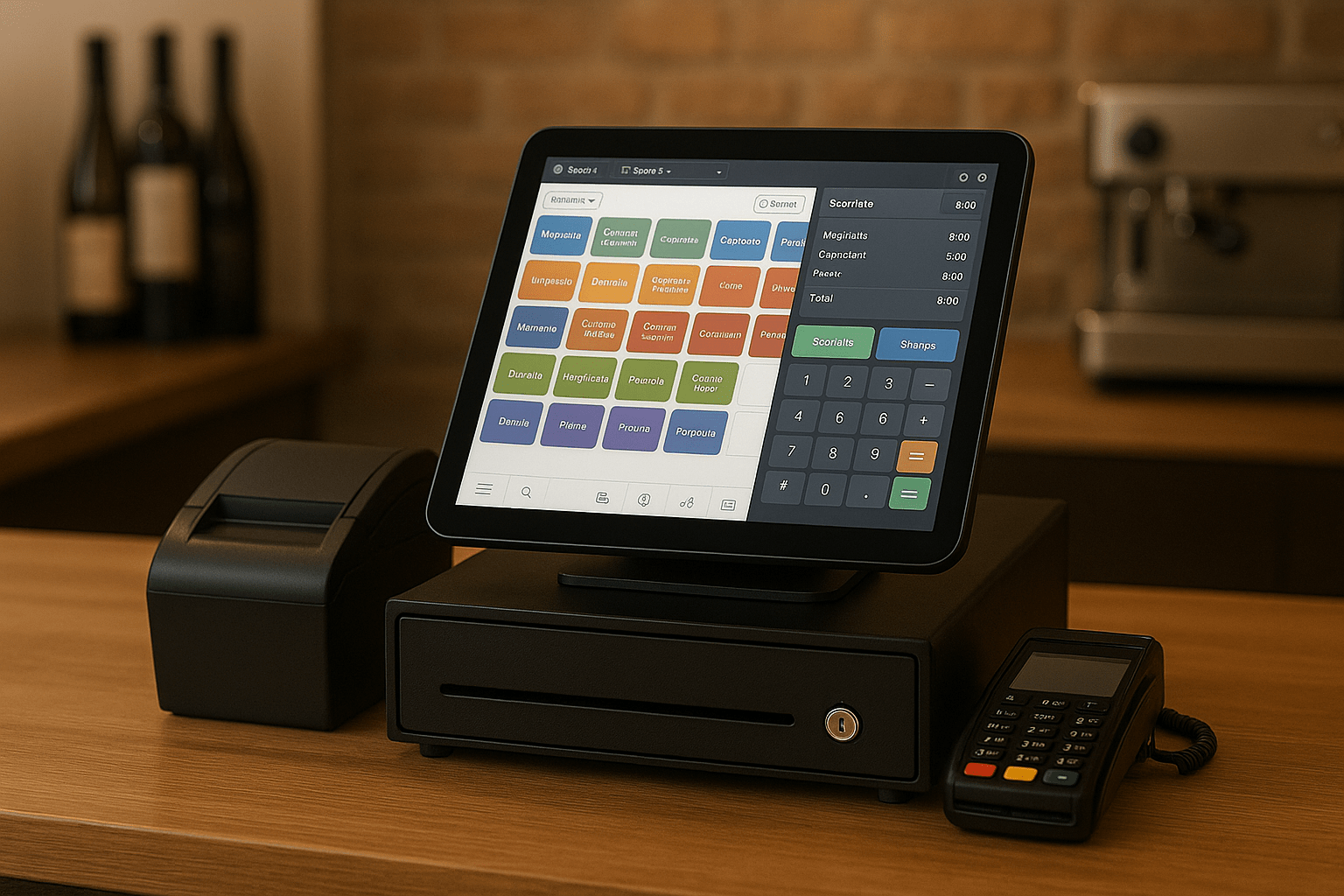 Soluzione cassa per ristoranti e negozi