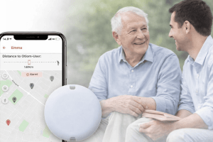 Localizzatore persone anziane Otiom, sistemi di localizzatori, sistema rintraccimento anziani