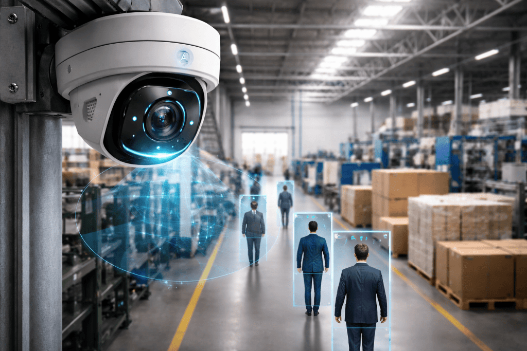 Lieferung und Installation von Kameras mit künstlicher Intelligenz, Kameras mit KI, Domes mit künstlicher Intelligenz, Reparatur und Wartung von Kameras mit KI