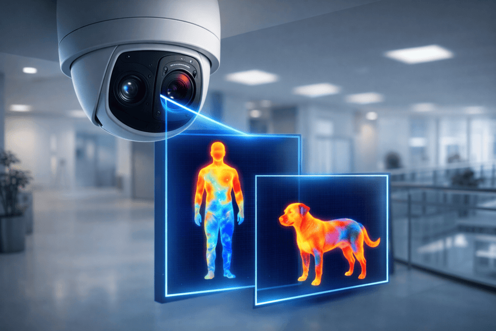 fornitura ed installazione telecamere termiche, telecamere rilevatore calore, riparazioni e manutenzioni telecamere rilevatore calore