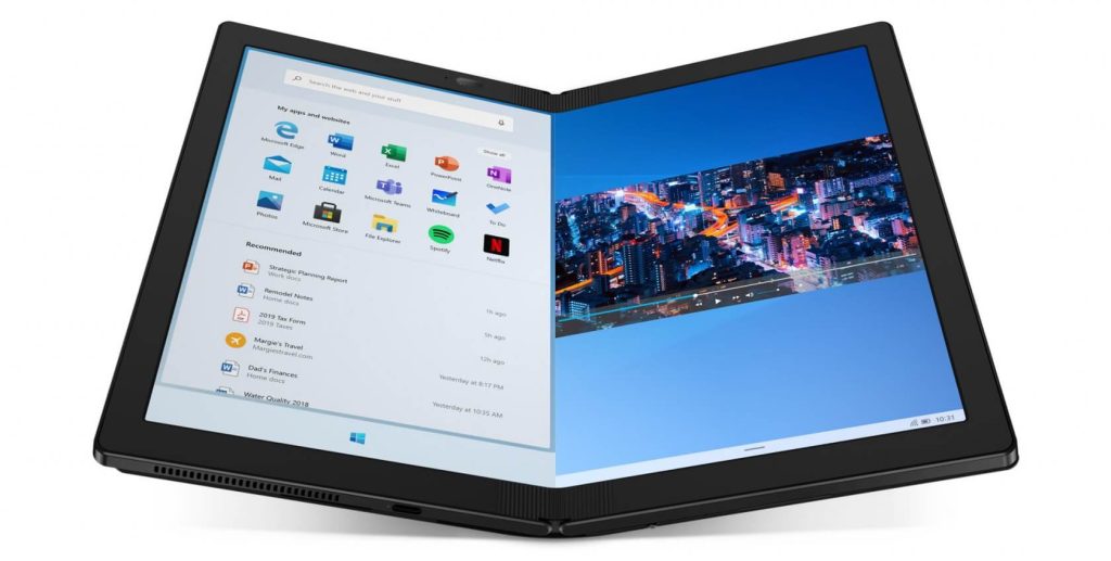 Lenovo gioca d’anticipo su Microsoft: ecco ThinkPad X1 Fold, il tablet pieghevole