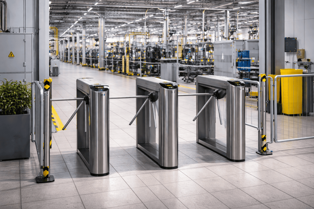 fonrtura ed installazioni tornelli, gestione accessi con tornelli, controllo del personale con tornelli, manutenzione e riparazioni tornelli