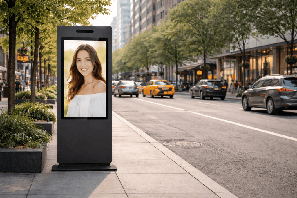 fornitura ed installazione totem multimedili, totem elletronici, manutenzione ed indtallazione totem