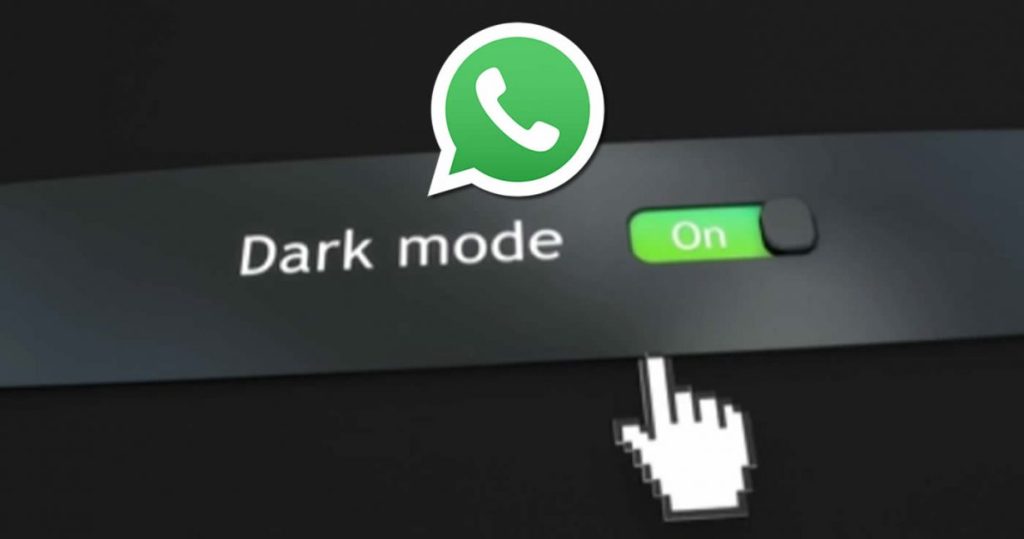 la dark mode whatsapp